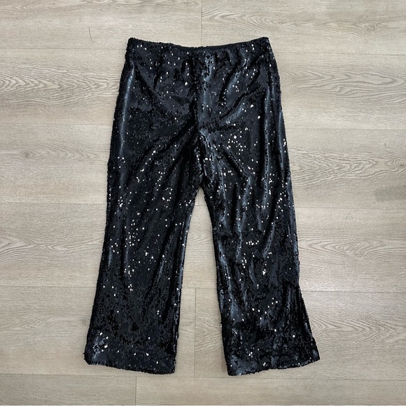 NWOT House of Harlow 1960 Sequin Pants - Picture 2 of 6